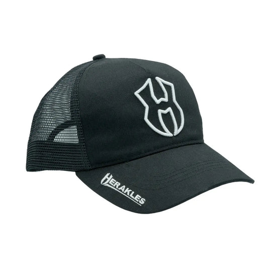 Sapca Herakles Black Trucker Cap