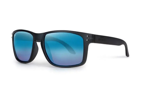 Fox Rage Transparent Black Brown Lens Mirror Blue Eyewear 106g.