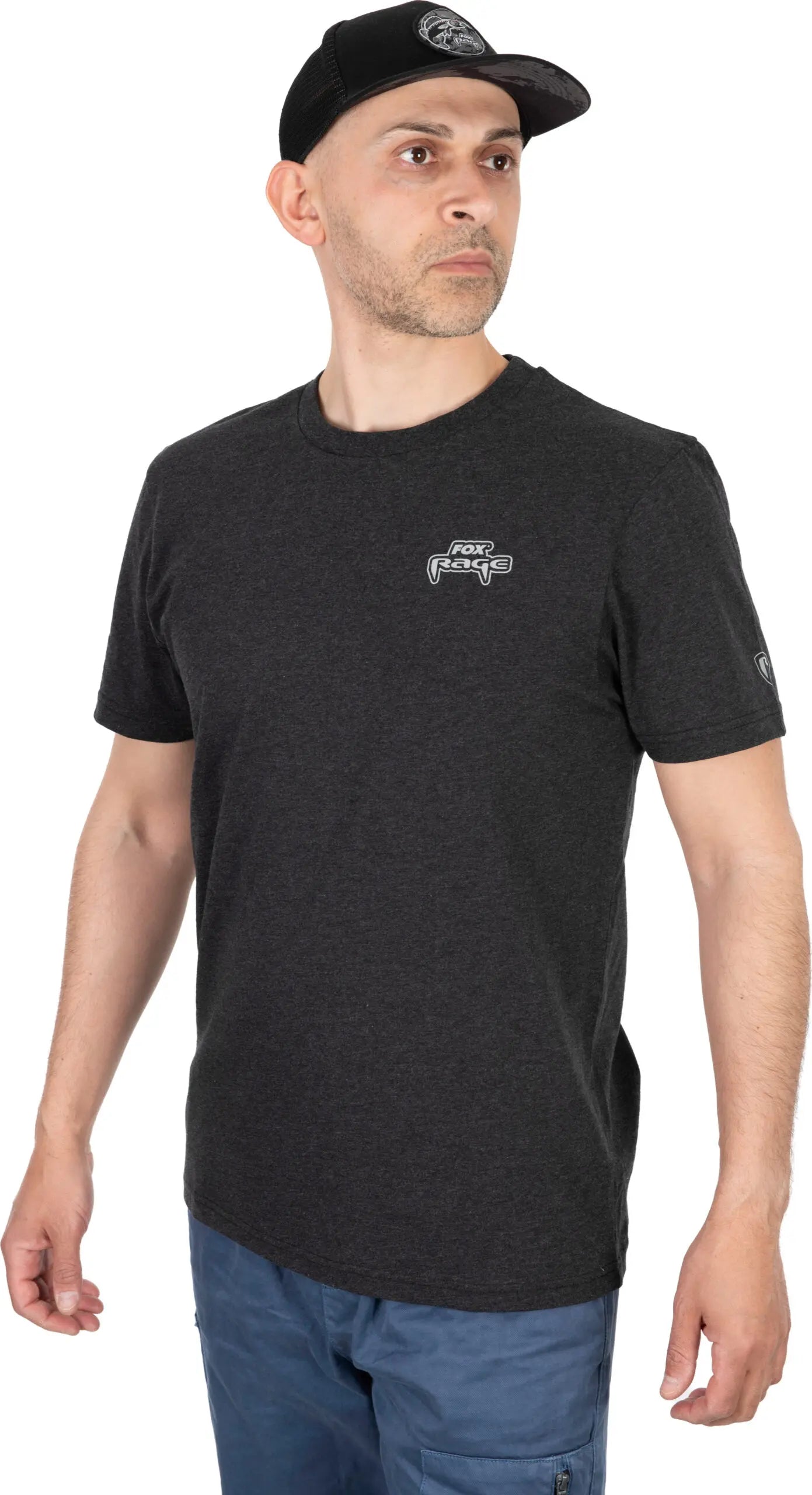 Fox Rage Voyager Tee Dark Grey XL 244g.