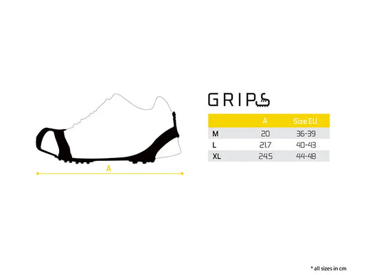 Ghetre antiderapante Delphin GRIPS L