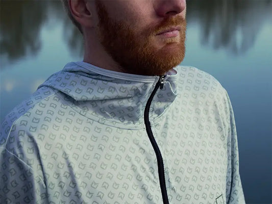 Hanorac cu glugă Delphin UV ARMOR 50+ Olive (M)