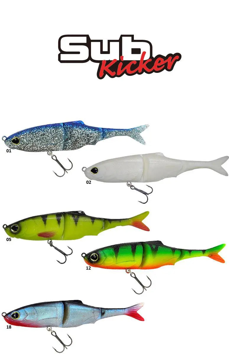 Biwaa Shad Sub Kicker 7 18cm 45gr 02 Pearl White