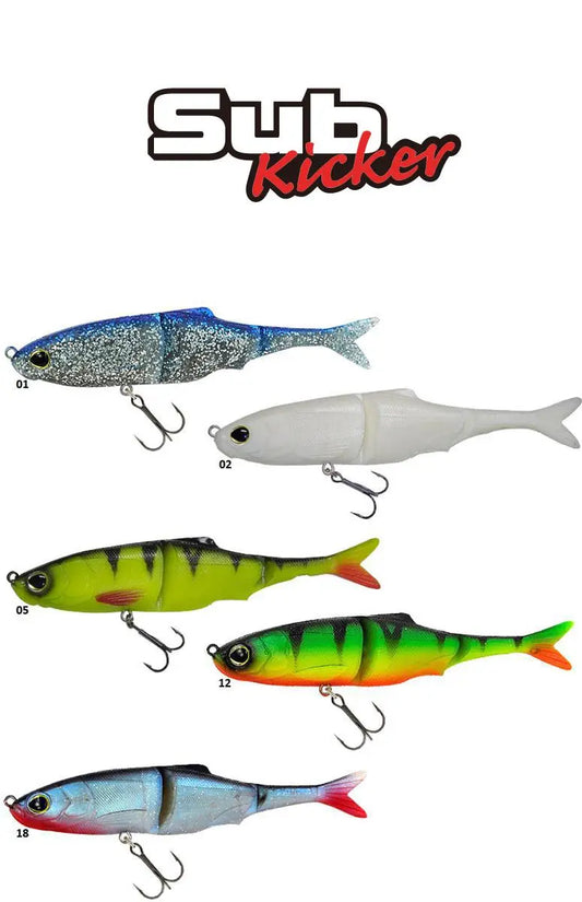 Biwaa Shad Sub Kicker 7 18cm 45gr 02 Pearl White