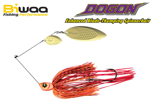 Biwaa Spinnerbait Dogon 1/2oz 14gr 03 Red Tiger-gold Blades