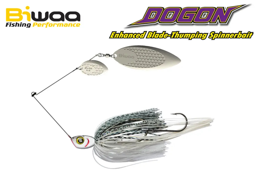 Biwaa Spinnerbait Dogon 3/4oz 21gr 04 Alburno-silver Blades