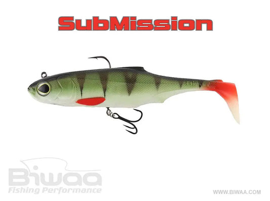 Biwaa Swimbait Submission Top Hook 360 8 20cm 95gr 28 Gold Perch