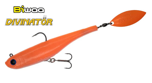 Biwaa Shad Divinator Medium 18cm 35gr 102 Uv Orange