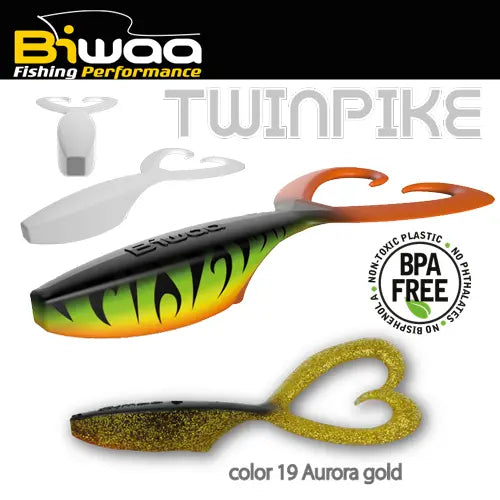 Biwaa Twinpike 6 15cm 24gr 19 Aurora Gold