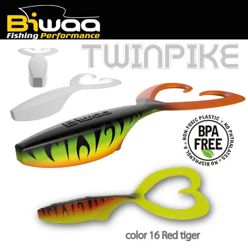 Biwaa Twinpike 6 15cm 24gr 16 Red Tiger
