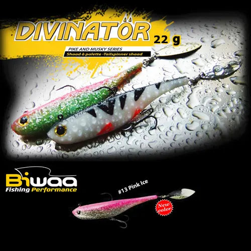 Biwaa Shad Divinator Medium 18cm 35gr 13 Pink Ice