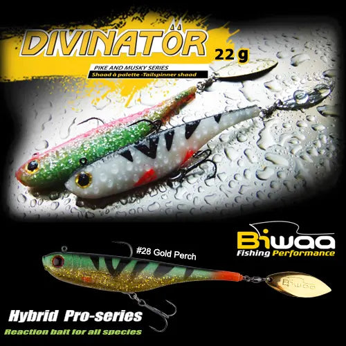 Biwaa Shad Divinator Medium 18cm 35gr 30 Silver Zander