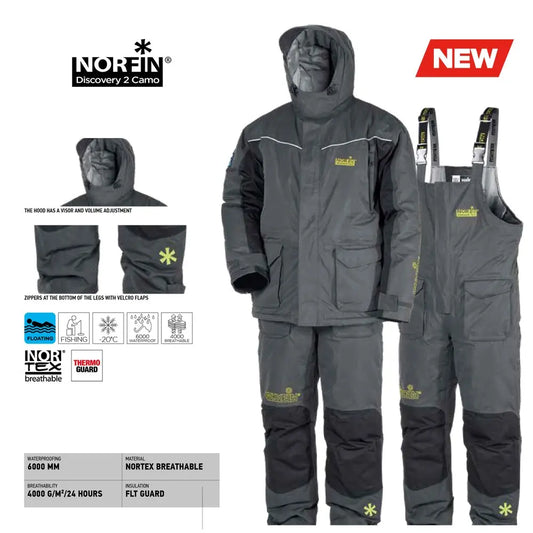 Norfin Costum Iarna Element Floating : Marime - XL