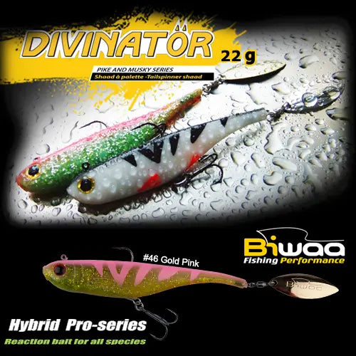 Biwaa Shad Divinator Junior 14cm 22gr 46 Gold Pink