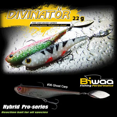 Biwaa Shad Divinator Junior 14cm 22gr 36 Ghost Carp