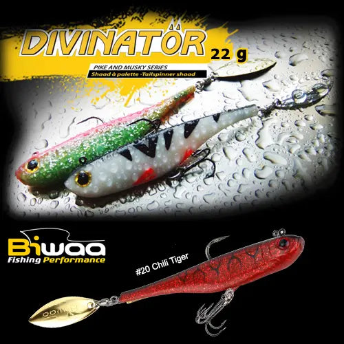 Biwaa Shad Divinator Junior 14cm 22gr 20 Chili Tiger