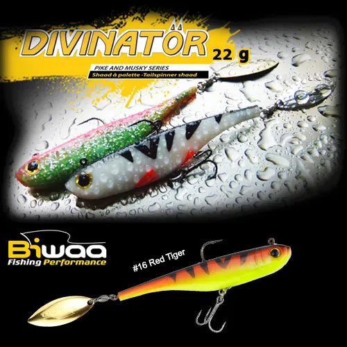 Biwaa Shad Divinator Junior 14cm 22gr 16 Red Tiger