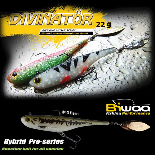 Biwaa Shad Divinator Junior 14cm 22gr 43 Bass