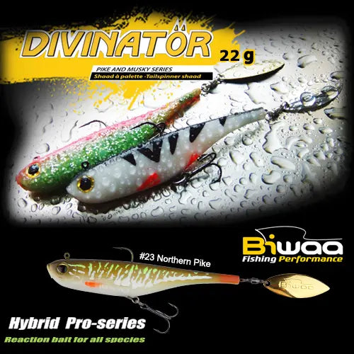 Biwaa Shad Divinator Junior 14cm 22gr 23 Northern Pike