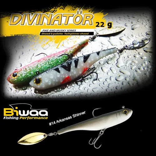 Biwaa Shad Divinator Junior 14cm 22gr 14 Aranksas Shinner