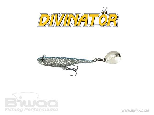 Biwaa Shad Divinator Mini 9.5cm 9gr 01 Blue Chrome