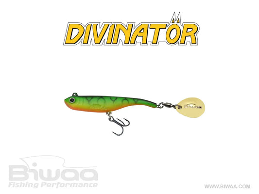 Biwaa Shad Divinator Mini 9.5cm 9gr 12 Fire Tiger