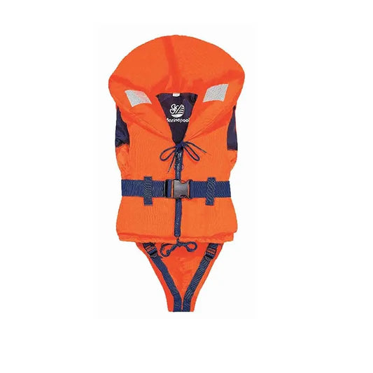 Vesta Salvare copii (10-15kg), Portocalie, Norfin : Greutate - 10-15kg