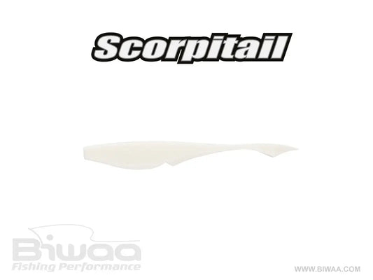 Biwaa Shad Scorpitail 4 10cm 08 Pearl White