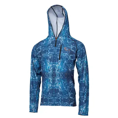 Savage Gear SAVAGE SALT UV HOODIE XXL SEA BLUE