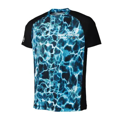 Savage Gear MARINE UV T-SHIRT XL SEA BLUE