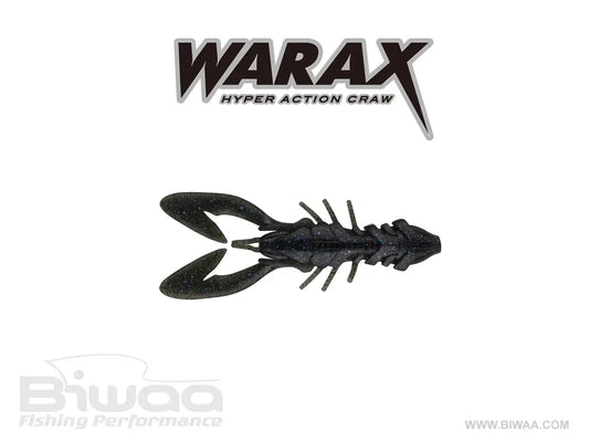 Biwaa Shad Warax 4 10cm 10 Black &amp; Blue