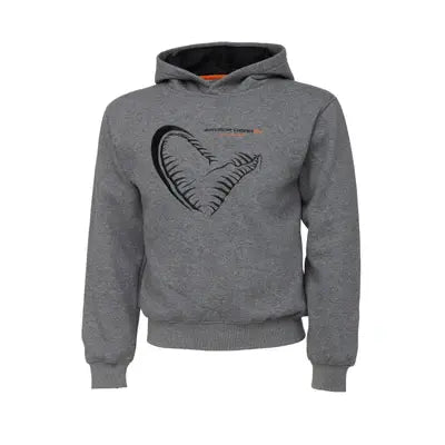 Savage Gear JUNIOR JAW HOODIE 10-12 GREY MELANGE