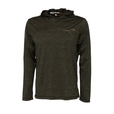 Savage Gear FIGHTER STRETCH HOODIE XL BO MELANGE