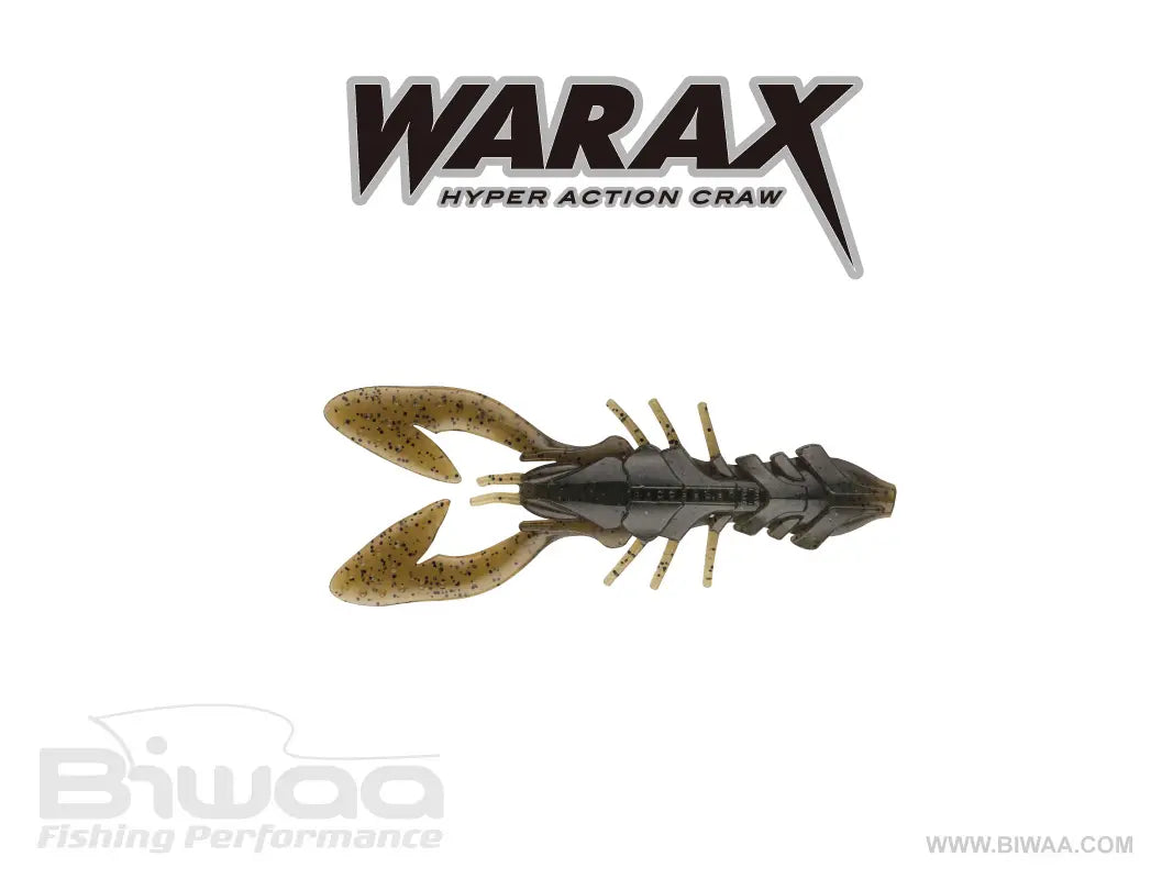 Biwaa Shad Warax 4 10cm 002 Green Pumpkin