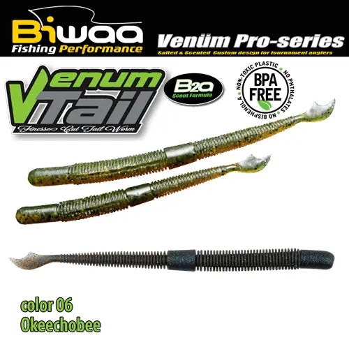 Biwaa Shad Venum Tail 4 10cm 06 Okeechobee