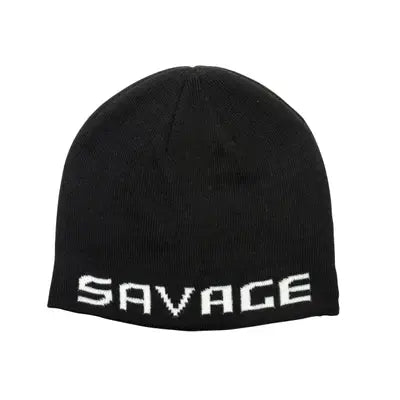 Savage Gear LOGO BEANIE ONE SIZE ROCK GREY/ORANGE