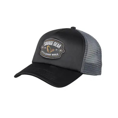 Savage Gear Badge Trucker Cap Black