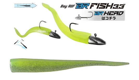 Duo Bayruf Br Fish 3.3 8.4cm S043 Chart Silver