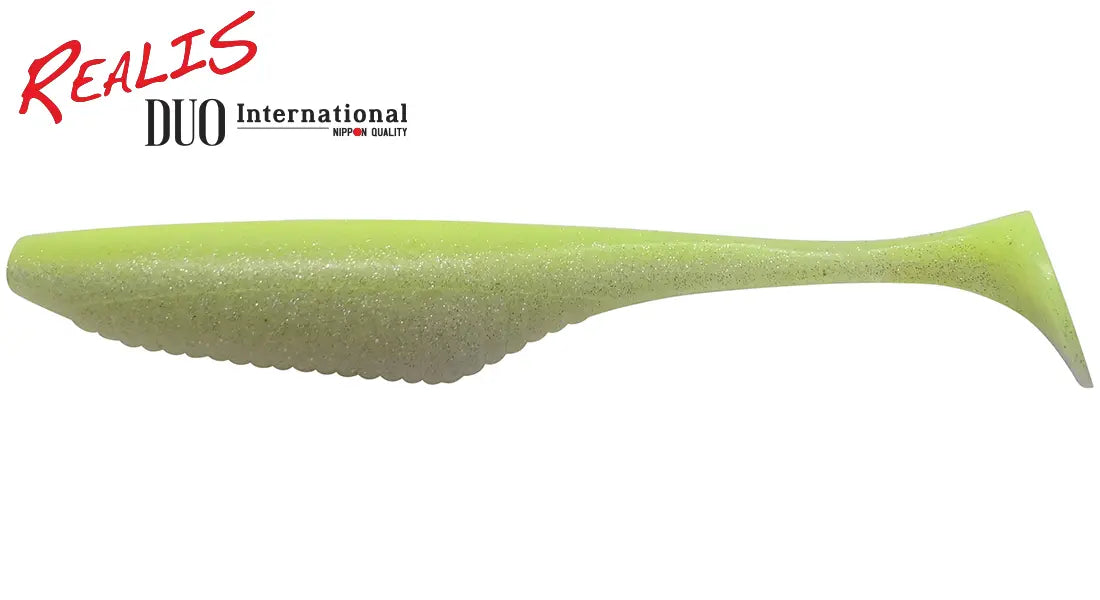 Duo Realis Versa Shad Fat 5 12.5cm F075 Chartreuse Shad