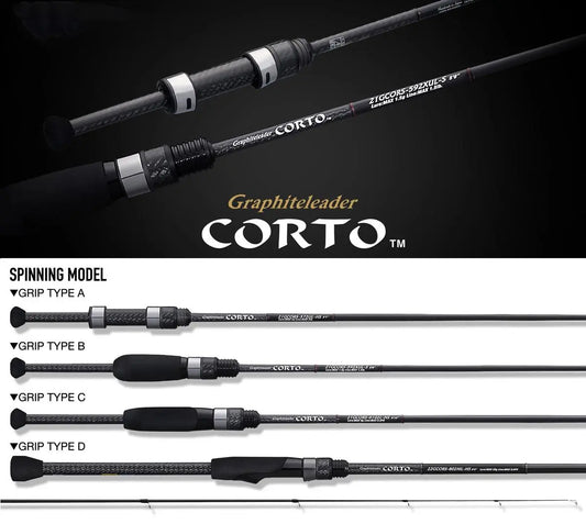 Graphiteleader Corto 22gcors-802ml-hs 2.44m Fast 20gr Medium Light