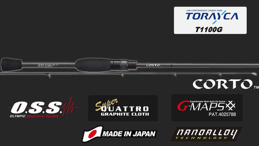 Graphiteleader Super Corto 17 Gsrcs-612l-t Ex Fast 1.85m 0.3-4gr Light
