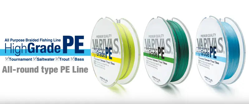 Varivas Fir New High Grade Pe Blue 150m 26.1lb
