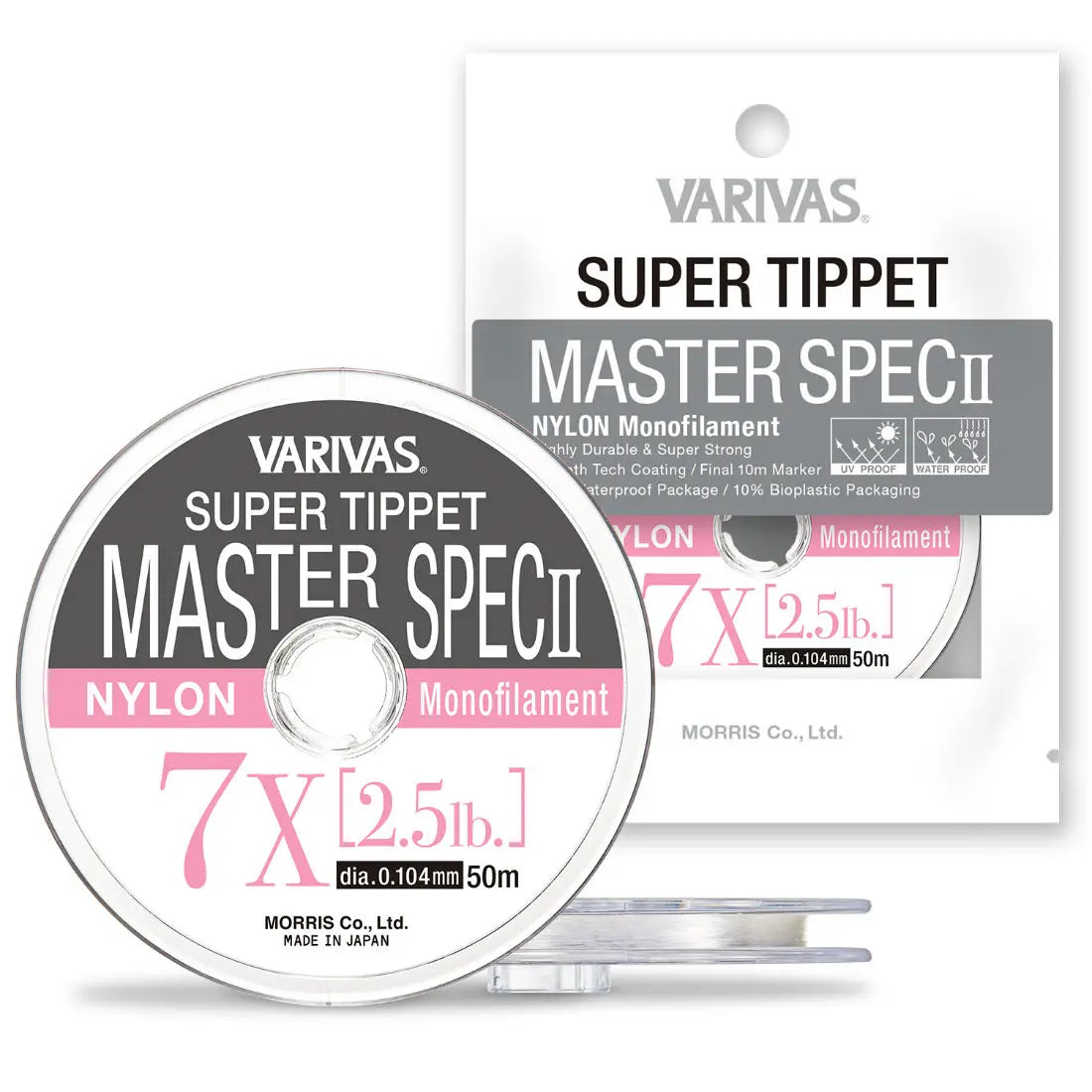 Varivas Fir Super Tippet Master Spec Ll Nylon 6x 50m 0.128mm 3.5lb