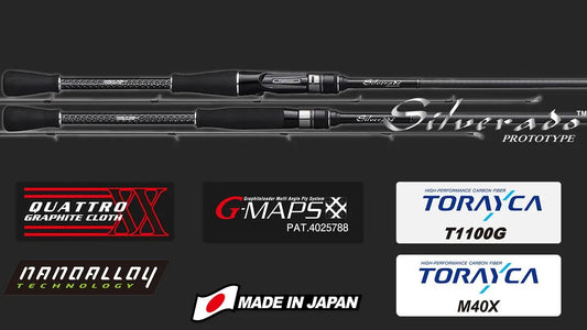 Graphiteleader Silverado Prototype 20gsilpc-762ml Cast Fast 2.29m 3-18gr Medium Light