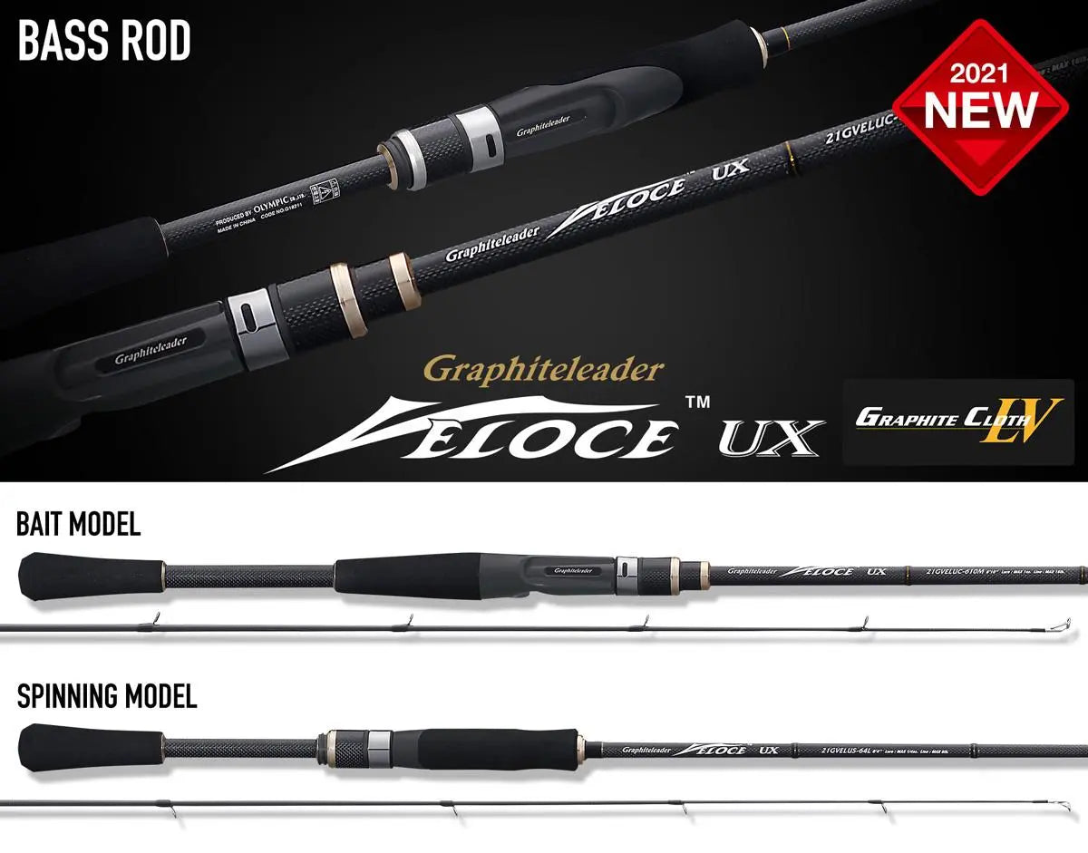 Graphiteleader Veloce Ux 21gveluc-70h Fast 2.14m 1 1/2oz 42gr Heavy