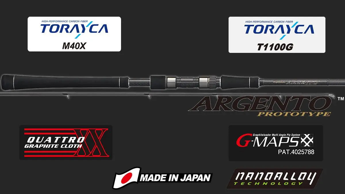 Graphiteleader Argento Prototype Glaps-942ml 2.85m Fast 28gr