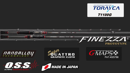 Graphiteleader Finezza 17 Prototype Gfps-722l-t Fast 2.18m 0.6-8gr Light