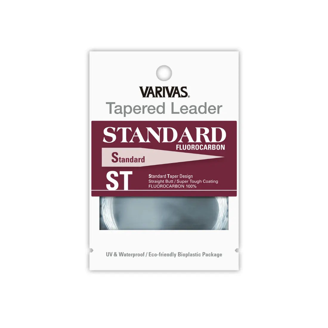 Varivas Inaintas Fly Tapered Leader Standard St Fluorocarbon 0x 9ft 0.290mm-0.55mm
