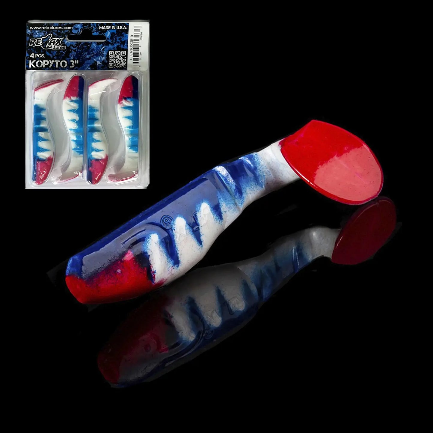Kopyto 7,5cm Tiger Relax *(4buc) : Culoare - TG002R