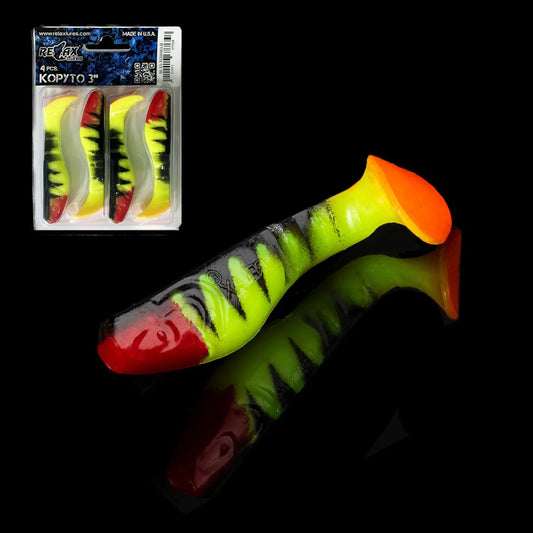 Kopyto 7,5cm Tiger Relax *(4buc) : Culoare - TG009O
