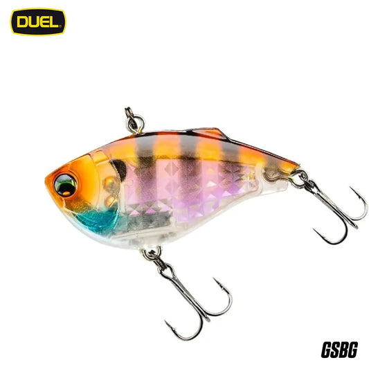 Rattl'n Duel L-BASS VIBE 60S / 14.5gr : Culoare - MGLC - Metalli Ghost Lime Chart